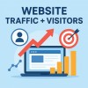 웹 사이트 트래픽 + 방문자수 늘리기 (1개당 8원)